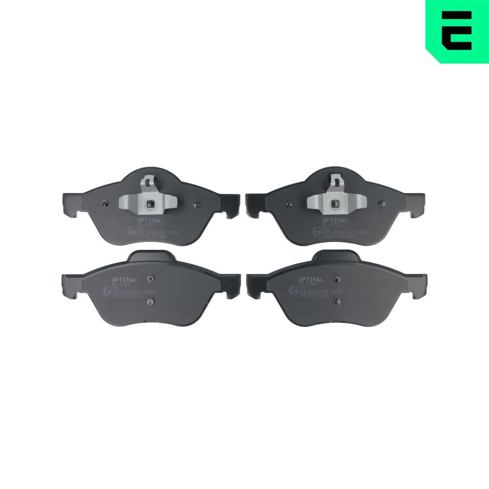 OPTIMAL BP-12503 - Bremsbelagsatz, Scheibenbremse