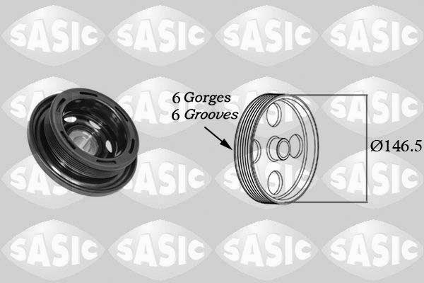 Belt Pulley, crankshaft 2156067