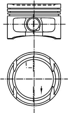 KOLBENSCHMIDT 99562620 Piston