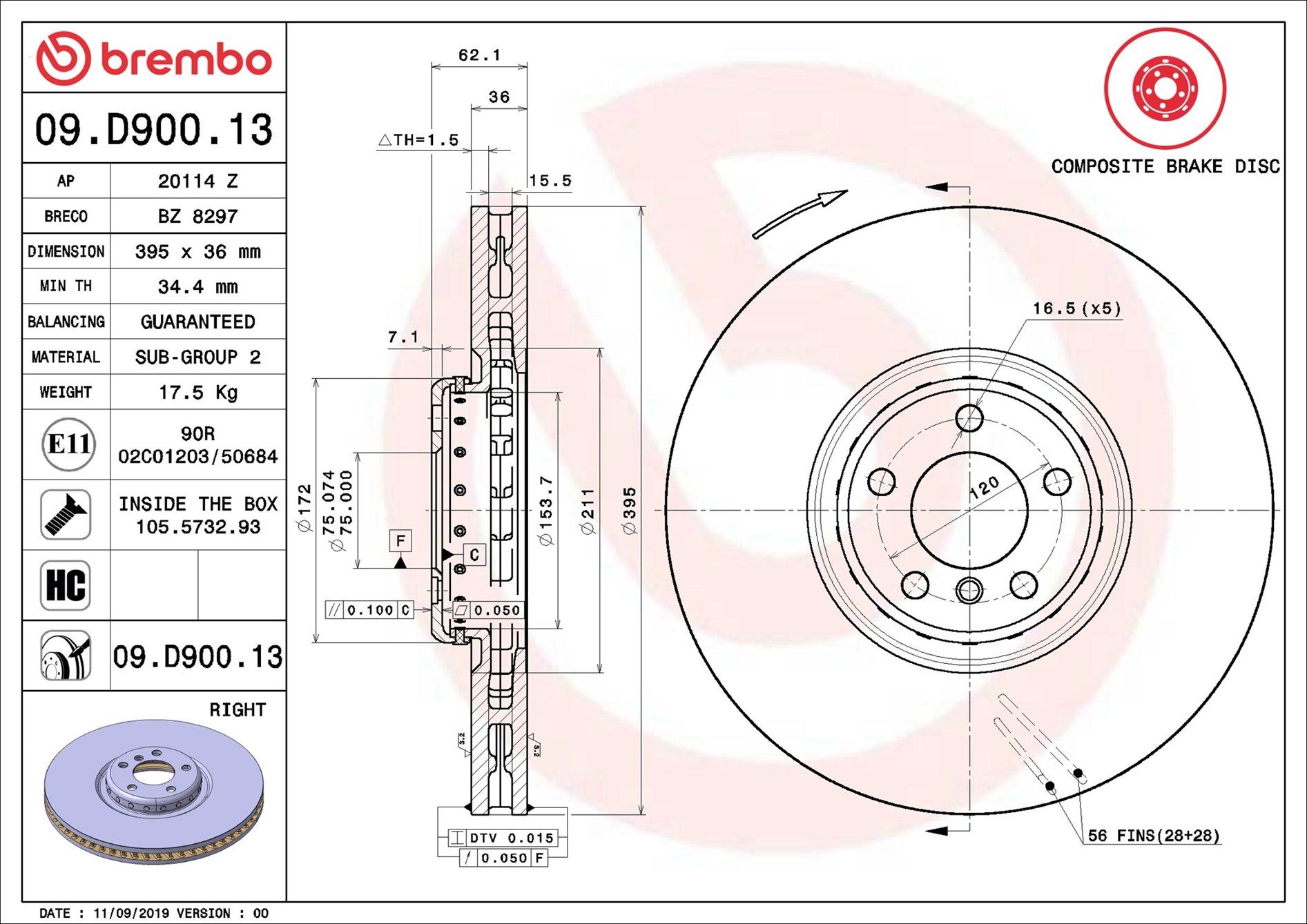 BMW X5 F15 13-18 (FRT-R) - TecDoc 1