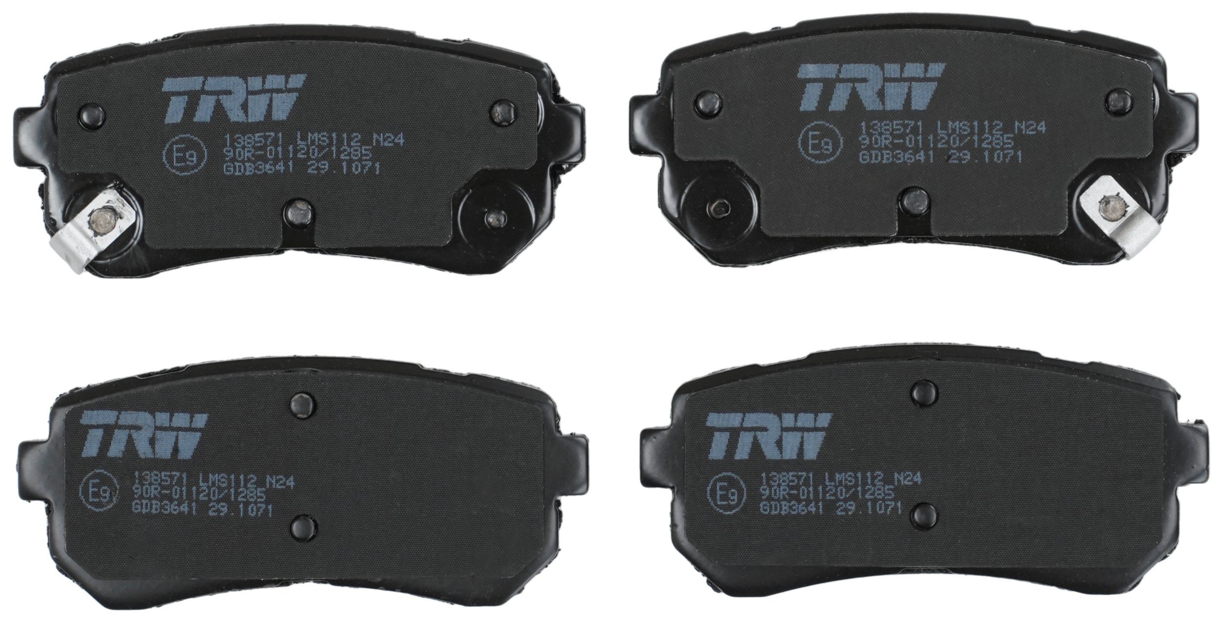 TRW DISC BRAKE PADS - TecDoc 2