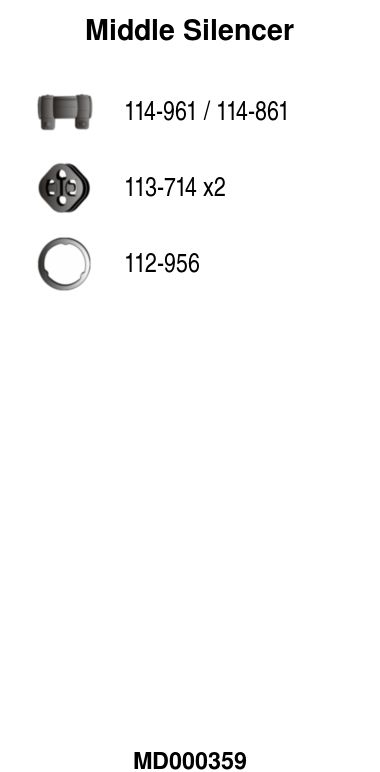 Mittelschalld&auml;mpfer