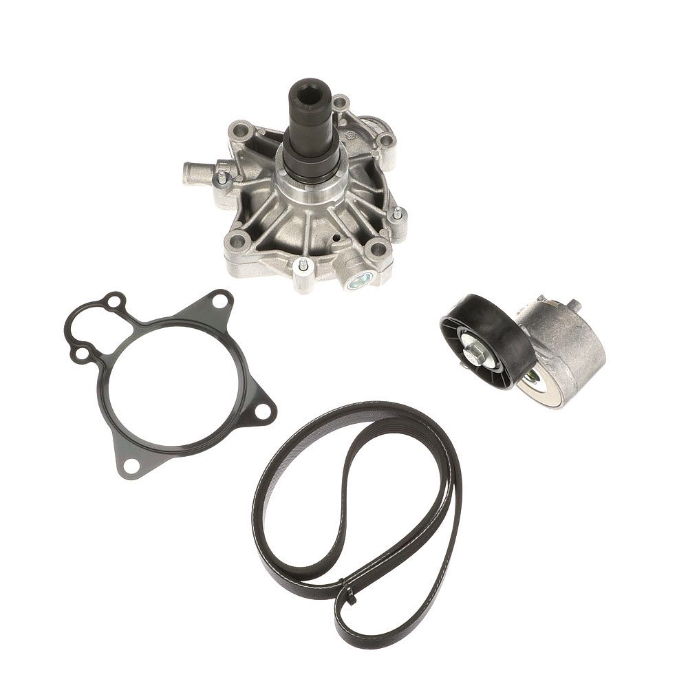 vandens siurblys + V formos rumbuotas diržas, komplektas