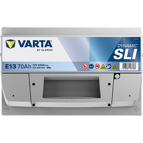 VARTA Dynamic SLI E13 | 12V 70Ah 640A | Autobatterie