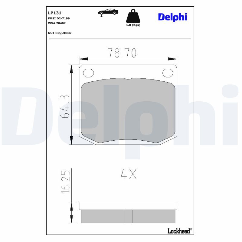 Bremsbelagsatz, Scheibenbremse