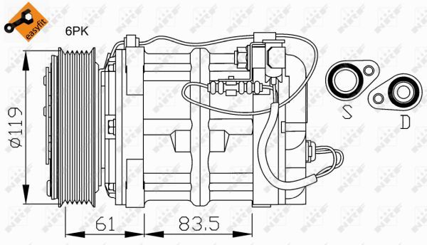 Compressor, air conditioning 32108