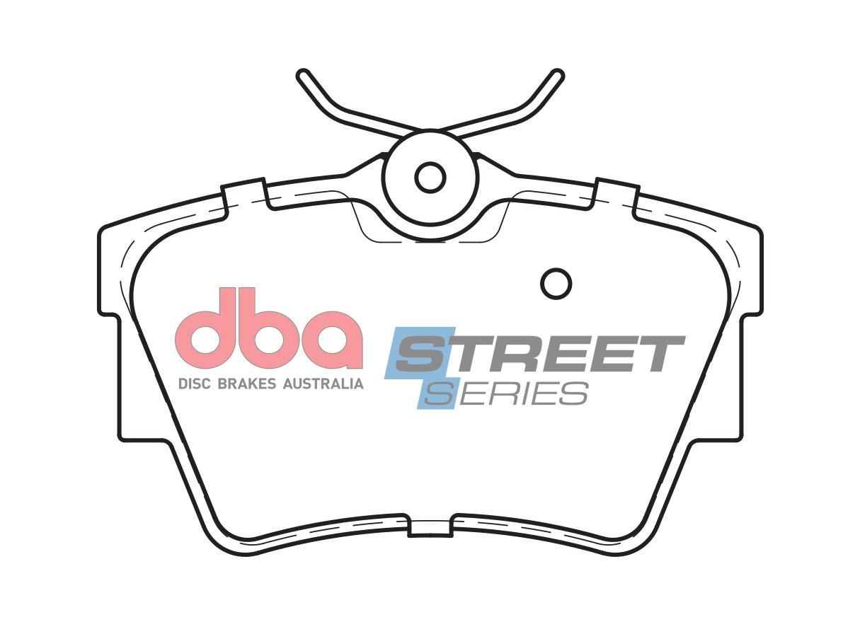 DBA SS STREET SERIES BRAKE PADS [ Renault & VW 1990-2014 R ] - TecDoc Only