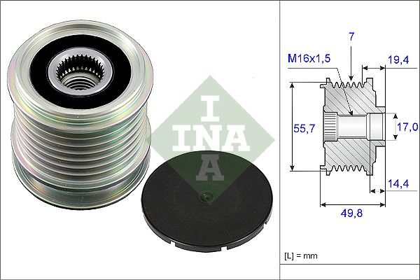 Alternator Freewheel Clutch 535 0165 10