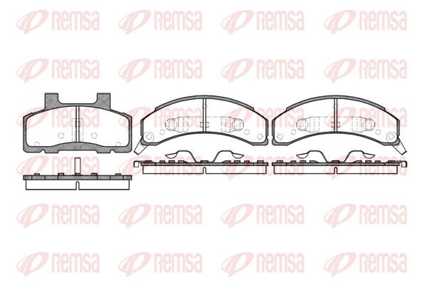 Premium Front Brake Pad Set Premium Front Brake Pad Set