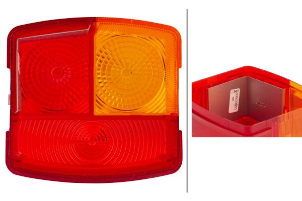 Lichtscheibe, Heckleuchte
