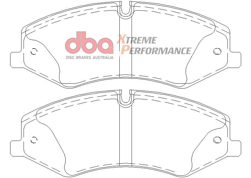 DBA XP PERFORMANCE BRAKE PADS [ Landrover RANGE ROVER VOGUE 3.0 F ] - TecDoc Only