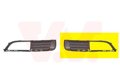 VAN WEZEL 3850595 - L&uuml;ftungsgitter, Sto&szlig;f&auml;nger ** Equipart **