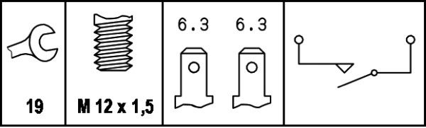 Schalter, R&uuml;ckfahrleuchte