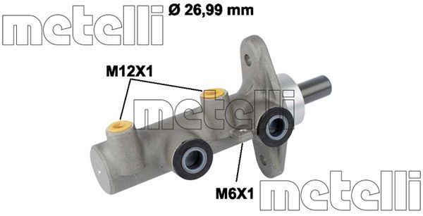 05-0821 METELLI főfékhenger