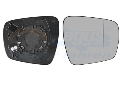VAN WEZEL 4424838 Mirror Glass, exterior mirror
