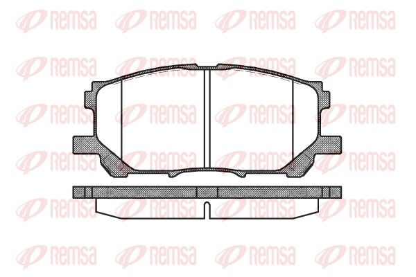 Premium Front Brake Pad Set Premium Front Brake Pad Set