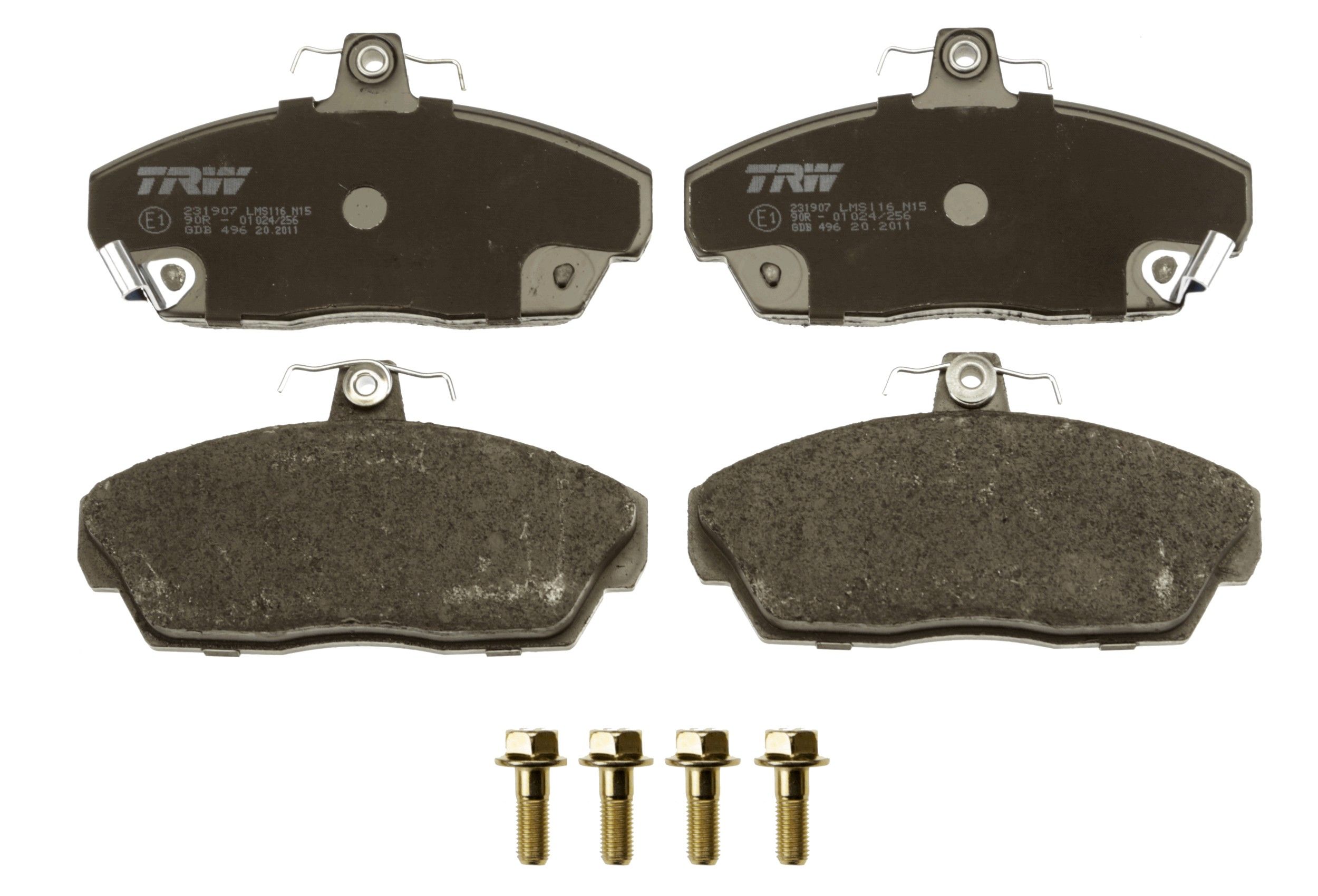 TRW DISC BRAKE PADS - TecDoc 2