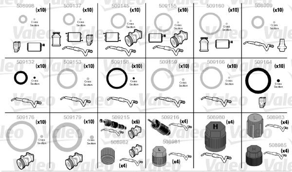 KIT DE JOINTS AUDI - VW - SEAT - SK  .