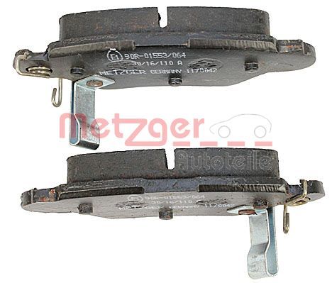 Bremsbelagsatz, Scheibenbremse Bremsbelagsatz, Scheibenbremse