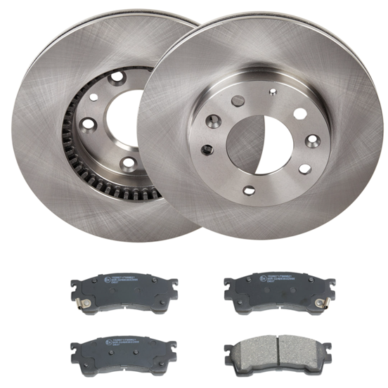 Remmenset, remschijf