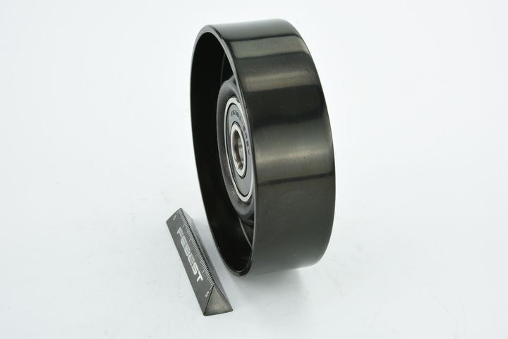 įtempiklio skriemulys, V formos rumbuotas diržas