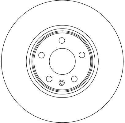 TRW BRAKE DISC - TecDoc 2