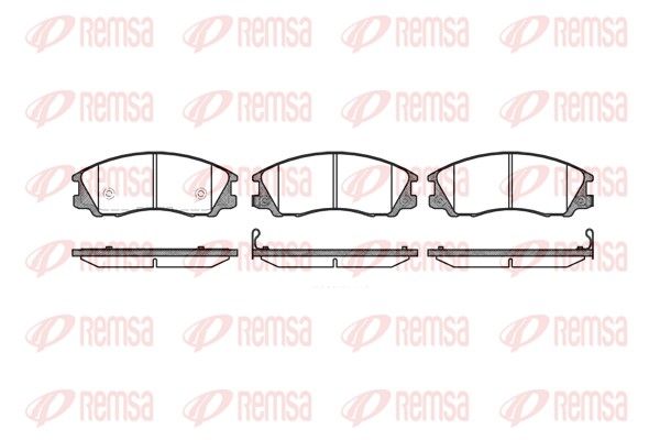 Brake Pad Set, disc brake 0771.32