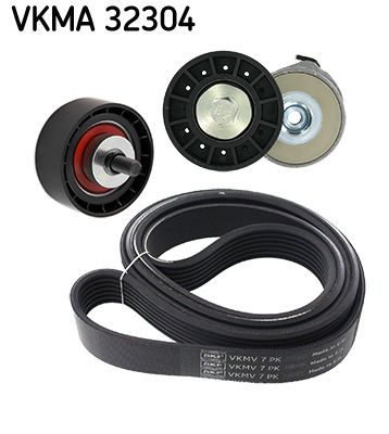 SKF VKMA 32304 V-Ribbed Belt Set
