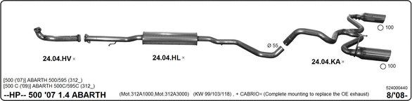 Sportschalld&auml;mpferanlage