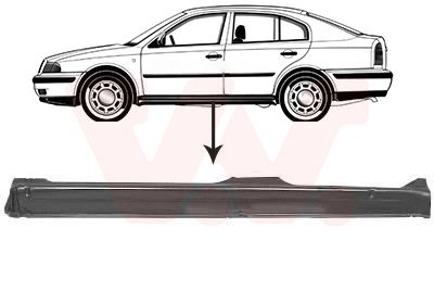 VAN WEZEL 7620103 - Einstiegsblech