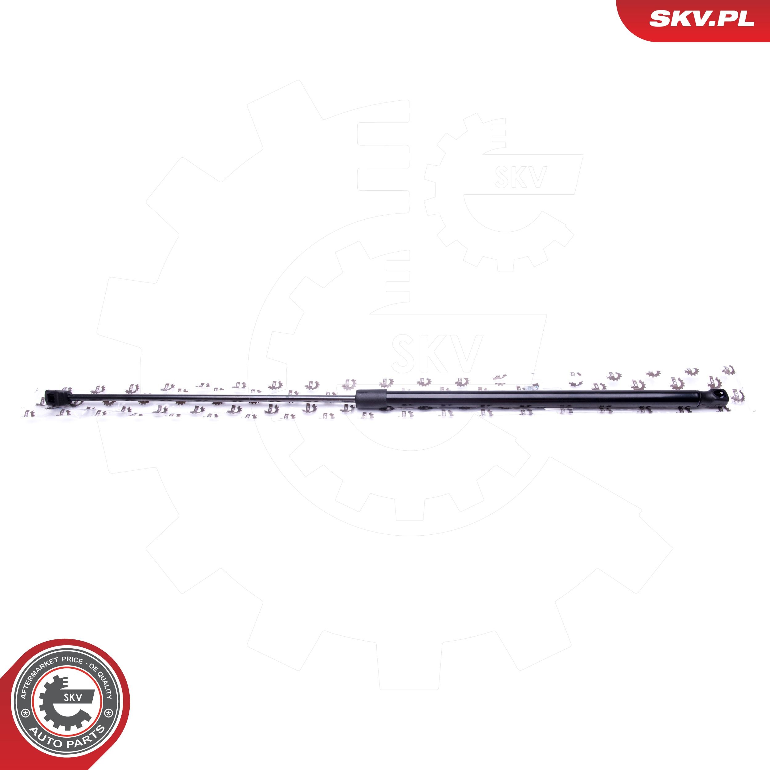 Gasfeder, Motorhaube