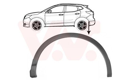 Van Wezel 3391523 Verbreiterung, Kotfl&uuml;gel