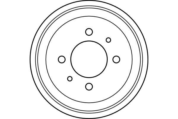TRW BRAKE DRUM - TecDoc 2