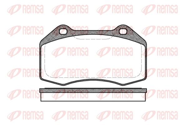 Brake Pad Set, disc brake 1113.00