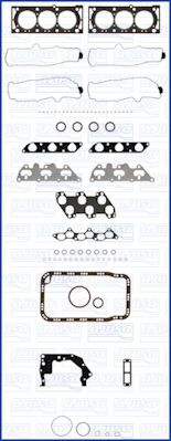 Juego completo de empaques, motor