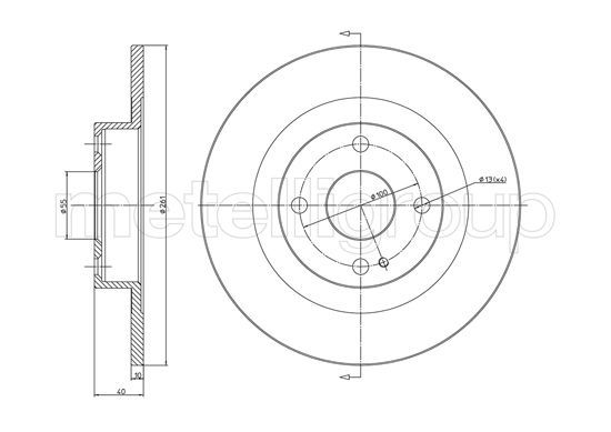 Brake Disc 23-1112