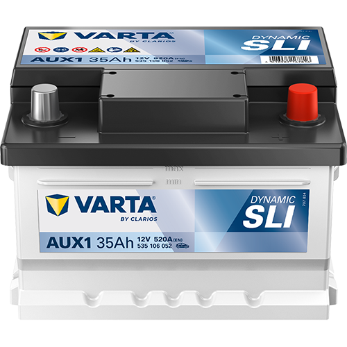 VARTA 535106052K262 - Starterbatterie DYNAMIC AUX