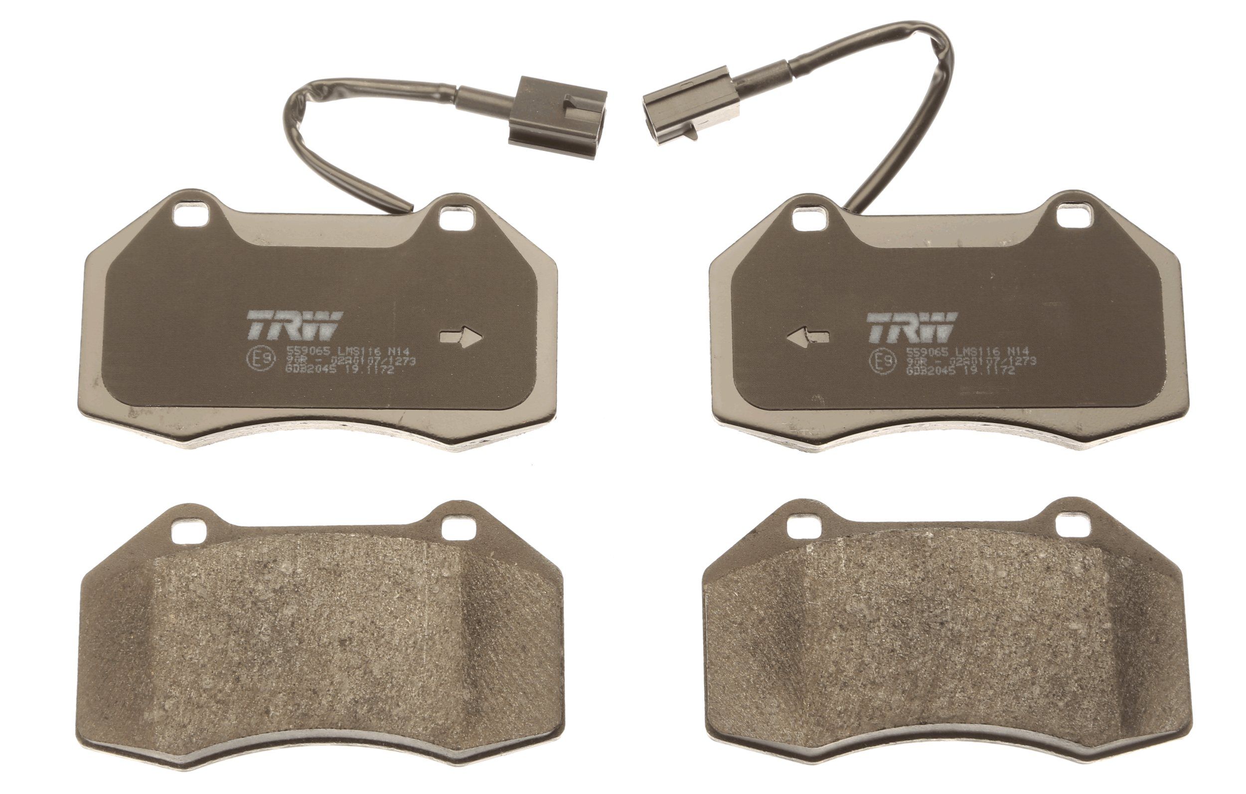 TRW DISC BRAKE PADS - TecDoc 2