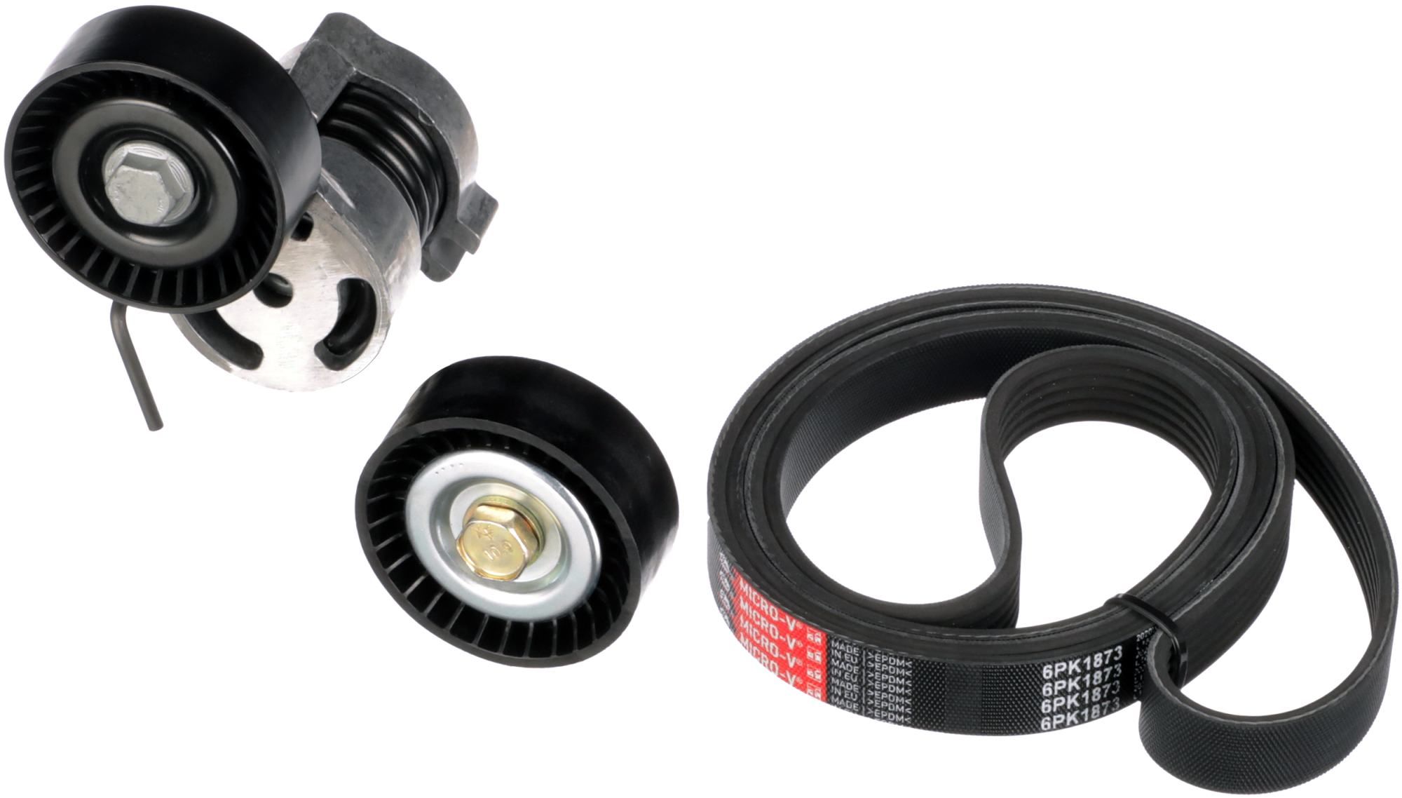 GATES K116PK1873 V-Ribbed Belt Set