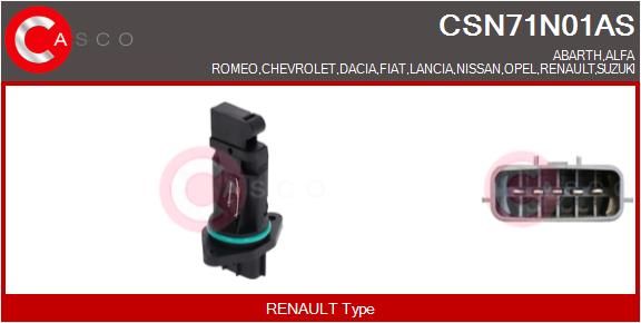 CSN71N01AS CASCO Brand New HQ légmennyiségmérő