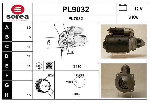 DEMARREUR PL -