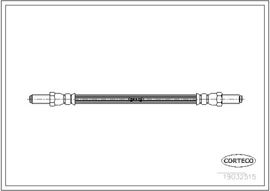 FLEXIBLE DE FREIN TALBOT  0705