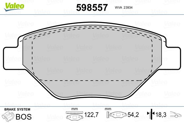 PLAQ FREIN RENA MEGANE II  9900