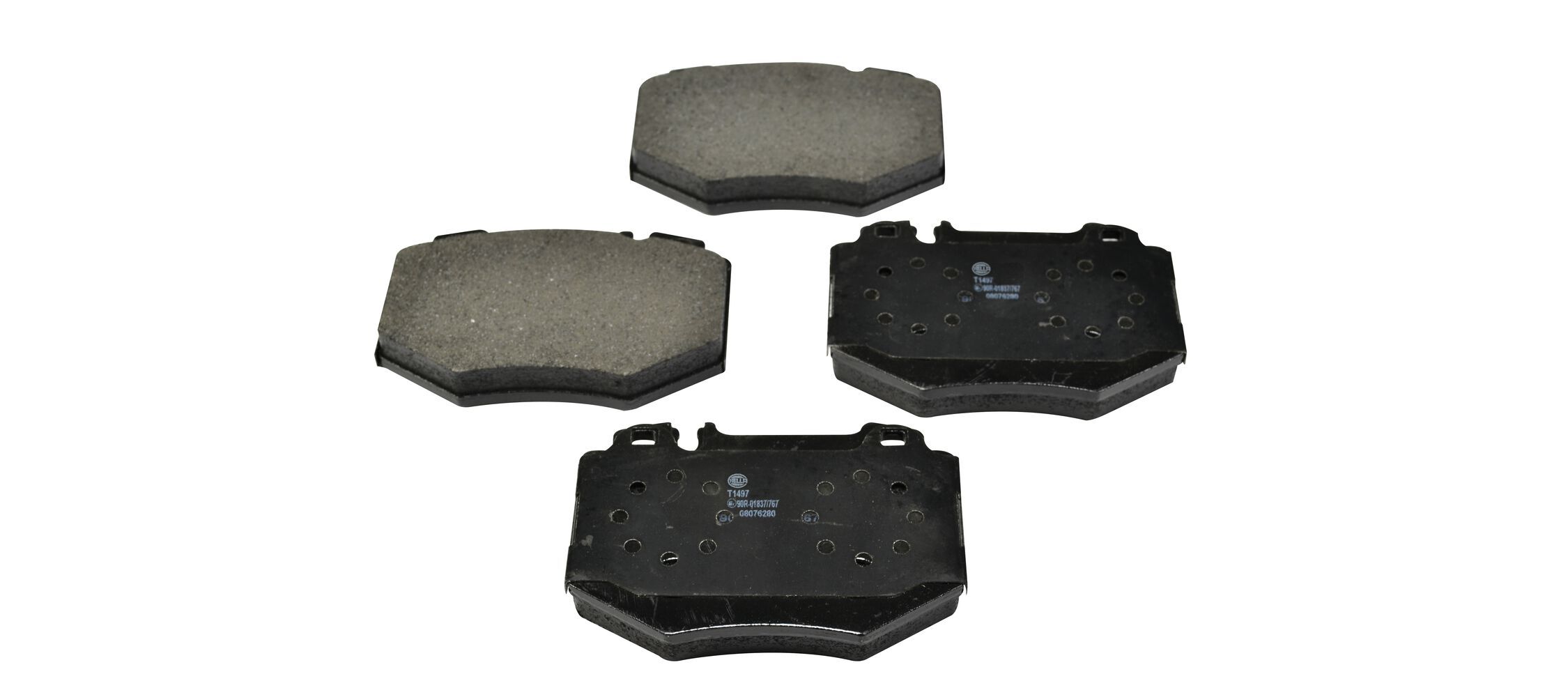 8DB 355 011-831 HELLA fékbetétkészlet, tárcsafék