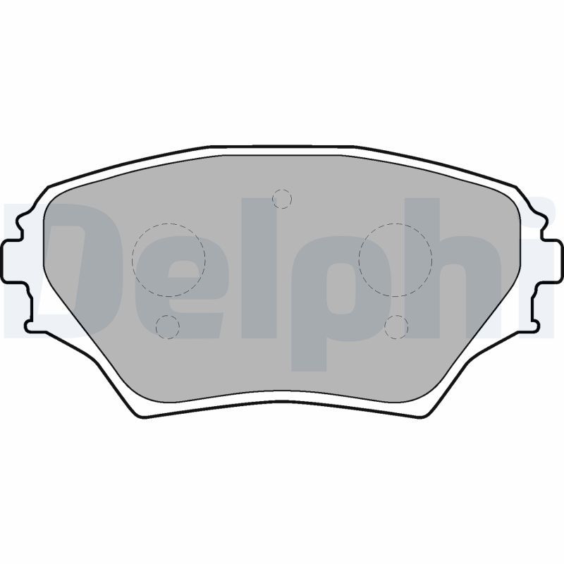 Brake Pad Set, disc brake LP1632