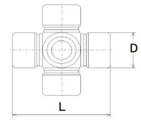 LÖBRO U 125 Joint, propshaft