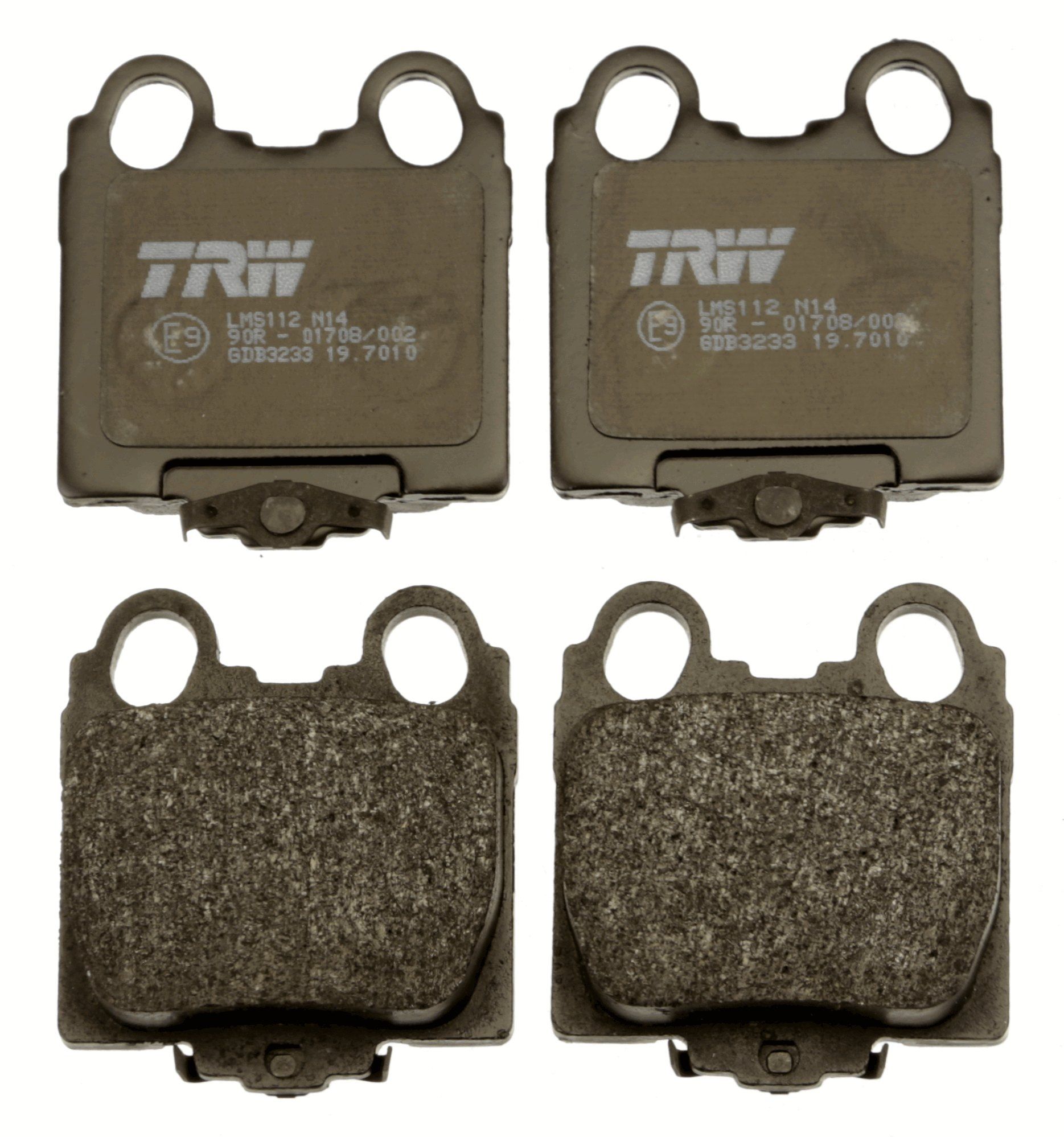 TRW DISC BRAKE PADS - TecDoc 2