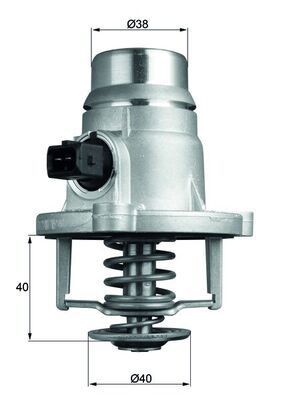 Thermostat, Kühlmittel