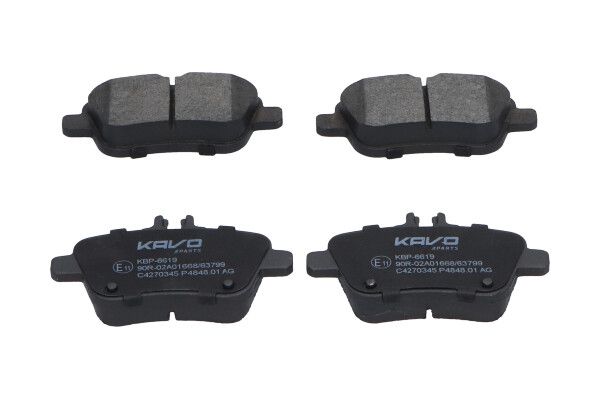 Brake Pad Set, disc brake KBP-6619