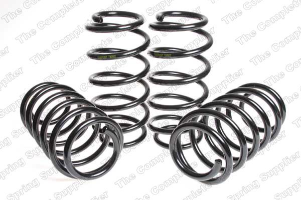 Fahrwerkssatz, Federn